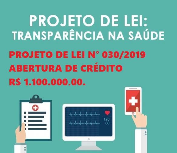 PROJETO COM MAIS DE UM MILHÃO DE REAIS PARA A SAÚDE DEU ENTRADA EM REGIME DE URGÊNCIA NESTA QUINTA-FEIRA 05
